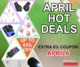 April Hot Deals, Up To 63% Off from Newfrog.com