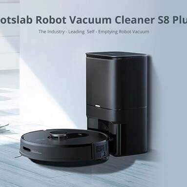 €323 with coupon for 360 Botslab by S8 Plus Robot Vacuum Cleaner with Base Station from EU warehouse GSHOPPER