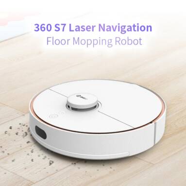 €209 with coupon for 360 S7 Robot Vacuum Cleaner Sweeping Vacuuming Mopping Integrated 2000pa Suction LDS Navigation 3200mAh Battery 150ml Water Tank 570ml Dust Box APP Alexa Voice Control from EU warehouse GEEKBUYING (extra $10 off paying with KLARNA in 3 installments)