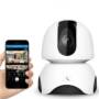 360Eyes 1080P Wireless WIFI Security Camera Panoramic 3D IP Camera Smart Home Indoor Security HD Video Camera Baby Monitor with Moving Detection Night Vision