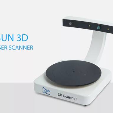 $729 with coupon for 3D + ESUN Dual Laser High Density 3D Scanner – WHITE EU PLUG from GearBest