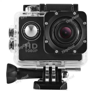 42%OFF for SJ4000 Mini Sport Camera 1.5″ LCD 1080P FHD 12MP 140°Wide Angle 30M Waterproof HDMI 1.5h Battery Life from TinyDeal