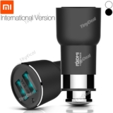 7% OFF for Xiaomi Roidmi 2S Dual USB Ports 2.4A Music Bluetooth Car Charger from TinyDeal
