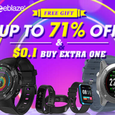 Up to 70% OFF for Zeblaze Smart Watch from BANGGOOD TECHNOLOGY CO., LIMITED