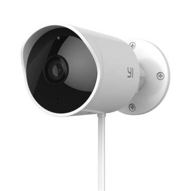YI Outdoor Camera 1080P WiFi IP Camera IP65 Waterproof/ Night Vision/ Motion Dete on sale! from Geekbuying