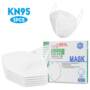 5pcs 4-layer KN95 Face Mask with Elastic Ear Loop