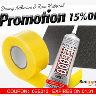 Up to 60% OFF for Glue and Raw Material with Extra 15% OFF Coupon from BANGGOOD TECHNOLOGY CO., LIMITED