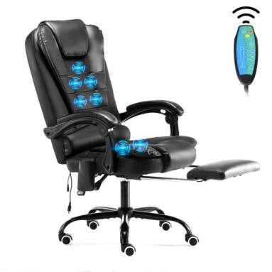 €109 with coupon for 7 Point Massage Gaming Chair Office Chair from EU CZ warehouse BANGGOOD