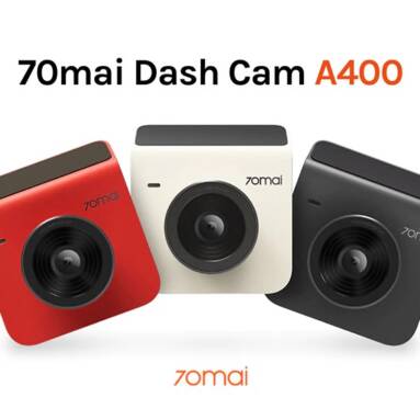 $54 with coupon for 70mai A400 1440P Dash Cam Car Recorder DVR Dual Channel Front and Back Sight Recorder APP Control from BANGGOOD