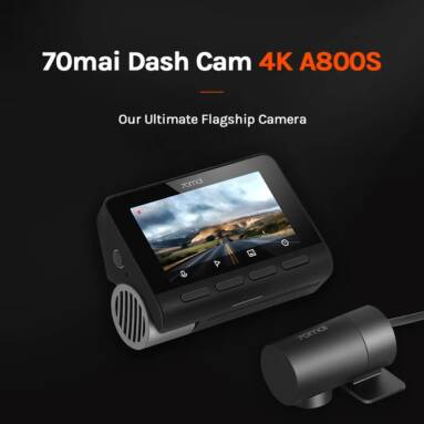 €107 with coupon for 70mai A800S Dash Cam from GSHOPPER