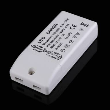 12W LED Driver Power Supply Transformer-$3.19 for free shipping from Newfrog.com