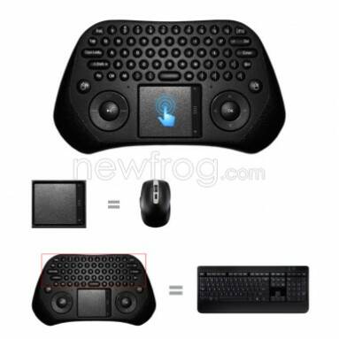 Measy GP800 USB Wireless Touchpad Air Mouse Keyboard Android PC Smart TV-Only US$13.27 from Newfrog.com