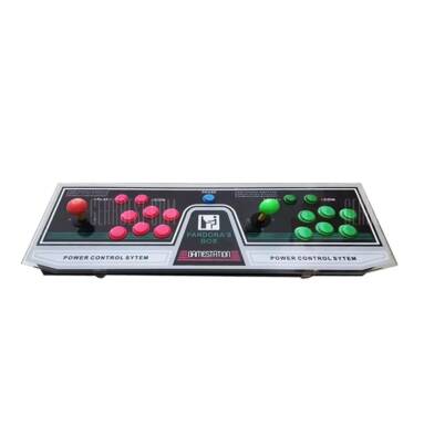 $139 flashsale for 875 Video Games Arcade Console Machine Double Joystick Pandora’s Box 5s VGA HDMI 3  –  RED + GREEN + YELLOW from GearBest