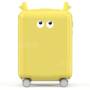 90FUN PC Spinner Wheel Suitcase 18 inch from Xiaomi Youpin - SUN YELLOW VERTICAL 
