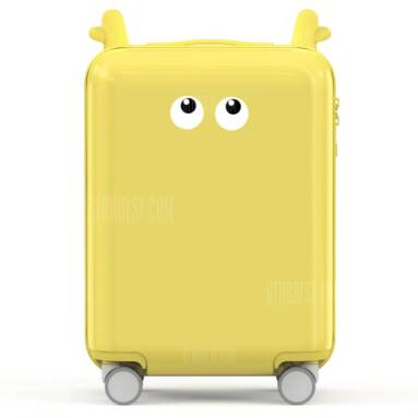$89 with coupon for 90FUN PC Spinner Wheel Suitcase 18 inch from Xiaomi Youpin – SUN YELLOW VERTICAL from GearBest