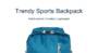 90FUN Trendy Multifunctional Foldable Sports Backpack from Xiaomi Youpin - BLACK