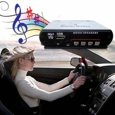 MP3 Decoder Audio Player FM Radio Support USB Disk SD Card w/ Display-Only US$13.97 from Newfrog.com