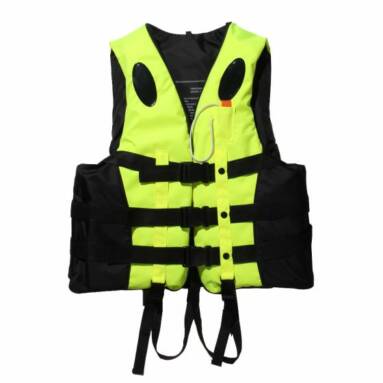 53% OFF for Adult Life Jacket Vest+Whistle from Newfrog.com