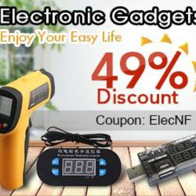 Electronic Gadgets, Enjoy Your Easy Life: 49% Discount Now from Newfrog.com