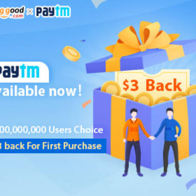 Banggood x Paytm Available Promotion from BANGGOOD TECHNOLOGY CO., LIMITED