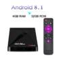 A5X MAX Android 8.1 TV Box 4GB RAM + 32GB ROM- BLACK EU PLUG