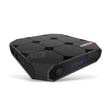 $23 with coupon for A95X R2 TV Box  –  1GB RAM + 8GB ROMEU PLUG  BLACK from GearBest