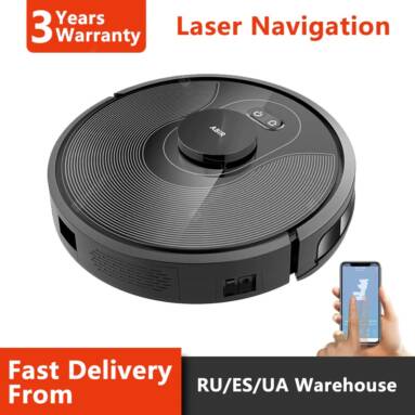 €229 with coupon for ABIR X8 Robot Vacuum Cleaner Laser Lidar Navigation 3200mAh Li-onBreakpoint Resume Cleaning – EU Warehouse from GSHOPPER