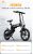 610 € s kuponom za ADO A16 250W sklopivi električni bicikl Gradski bicikl 25km/h 70km iz EU skladišta BUYBESTGEAR