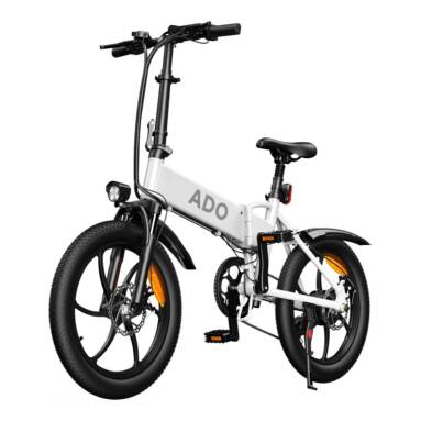 €694 with coupon for ADO A20+ 350W Folding Electric Bike from EU CZ warehouse BANGGOOD