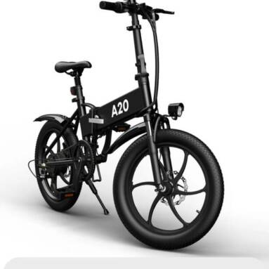 €757 with coupon for ADO A20 350W 36V 10.4Ah 20 inch Electric Bike 25km/h Max Speed 80Km Mileage 120Kg Max Load Large Frame Releasable Max Speed Electric Bicycle from EU warehouse HEKKA