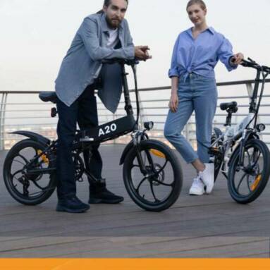 €779 with coupon for ADO A20+ Electric Folding Bike from EU warehouse GEEKBUYING
