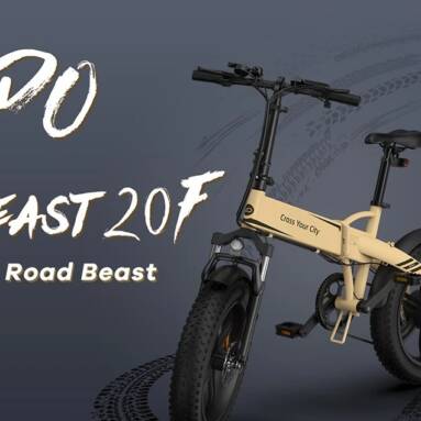 €1469 with coupon for ADO Beast 20F Electric Bicycle from EU CZ  UK warehouse BANGGOOD