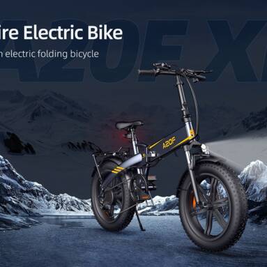 €1193 with coupon for ADO A20F XE 250W Electric Bike Folding Frame 7-Speed Gears Removable 10.4 AH Lithium-Ion Battery E-bike from EU CZ warehouse BANGGOOD
