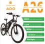 Bicicletă electrică ADO A26 Bike Bike 26 inch Mountain Bike