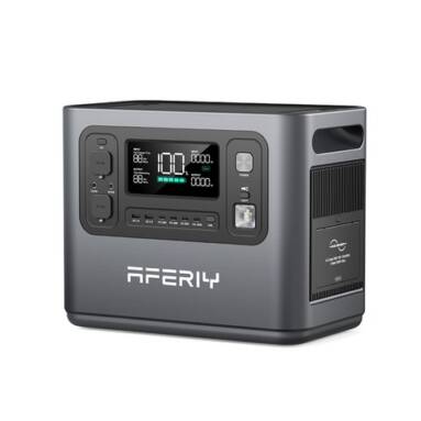 €589 with coupon for AFERIY P110 Portable Power Station 1200W 1248Wh from EU warehouse BANGGOOD