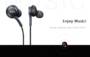 AKG High Performance In-ear Earphones for Samsung GALAXY S8 / S8 + - BLACK