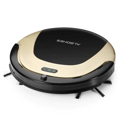 $142 with coupon for ALBOHES M504 Robotic Vacuum Cleaner – BLACK EU PLUG from GearBest