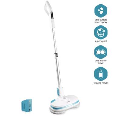 $109 with coupon for ALBOHES MOP860 Cordless Dual Spin Electric Mop Floor Cleaner – WHITE EU PLUG from GearBest