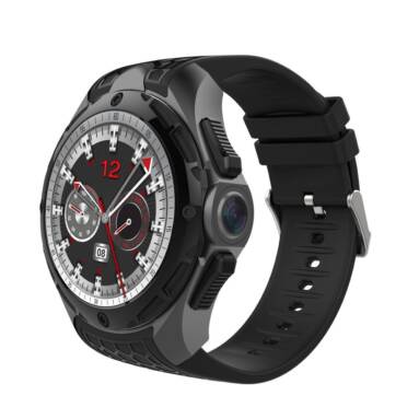 €105 with coupon for ALLCALL W2 3G IP68 Waterproof Weather Heart Rate 2G+16G WIFI GPS Android7.0 Smart Watch Phone – Black from BANGGOOD