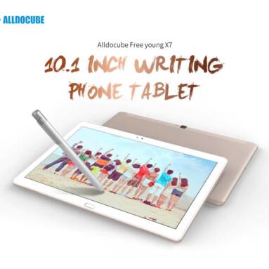 $125 with coupon for ALLDOCUBE Free Young X7 4G Phablet Fingerprint Recognition from GEARBEST