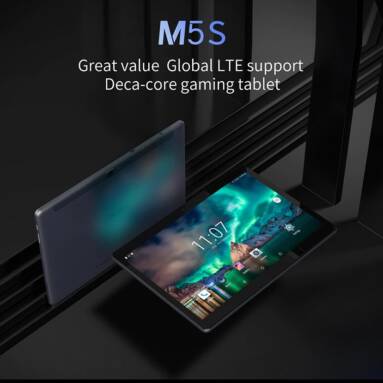 €105 with coupon for ALLDOCUBE M5S 4G Phablet – MIRROR BLACK from GearBest