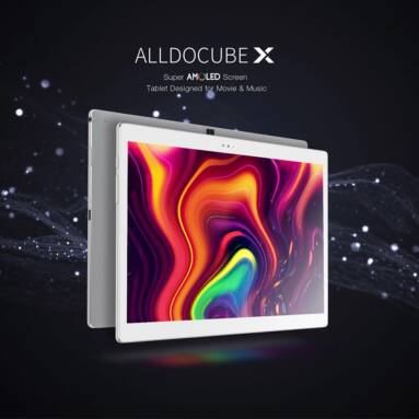 €123 with coupon for Alldocube X 128GB MT8176 Hexa Core 10.5 Inch Amoled Android 8.1 Fingerprint Tablet from BANGGOOD