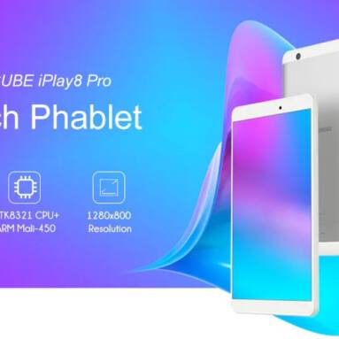 $67 with coupon for ALLDOCUBE iPlay8 Pro 8.0 inch 3G Phablet – Silver EU Plug from BANGGOOD