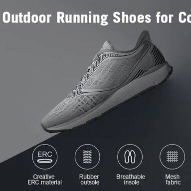 $46 with coupon for AMAZFIT Outdoor Anti-slip Running Athletic Shoes for Couple from Xiaomi Youpin from GearBest