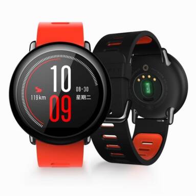 €65 with coupon for AMAZFIT Xiaomi IP67 Waterproof Zirconia Ceramics Bluetooth GPS Heart Rate Monitor Watch(English Version) – Black from BANGGOOD