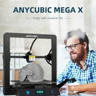 €308 with coupon for ANYCUBIC New Facesheild Mega X 3D Printer Full Metal 3d printer TFT Touch Screen High Precision – EU Warehouse from GEEKBUYING