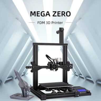 €171 with coupon for ANYCUBIC MEGA ZERO 3D PRINTER Quick Assembly Facesheild Gear Extrusion TPU DIY kit EU GERMANY WAREHOUSE from GEARBEST