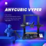 €269 with coupon for Anycubic Vyper 3D Printer 3D Printer Auto Leveling Stepper Drivers 4.3″ Touch Screen Display 245x245x260mm Build Volume from EU warehouse GEEKBUYING