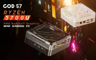 €359 with coupon for AOOSTAR GOD57 Mini PC AMD Ryzen 7 5700U 32GB + 1TB from EU warehouse GEEKBUYING