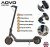 €259 with coupon for AOVO ES80/M365 Pro Folding Electric Scooter 8.5″ Anti-skid solid tire 350W Motor 36V 10.5Ah Battery 3 Speed Modes Rear Disc Brake Max Speed 25KM/h LCD Display 25KM Long Range Aluminum Alloy Frame Support Bluetooth APP from EU warehouse GEEKBUYING